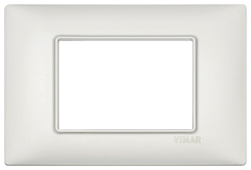 Placca 3m Metallo Argento Perlato